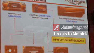Nih Bocoran Mitsubishi Outlander Sport Facelift 2014 di Indonesia Nih Bocoran Mitsubishi Outlander Sport Facelift 2014 di Indonesia