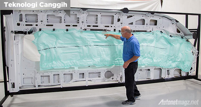 Ford, Curtain airbag terbesar pada Ford Transit: Airbag Tirai Terbesar dari Ford
