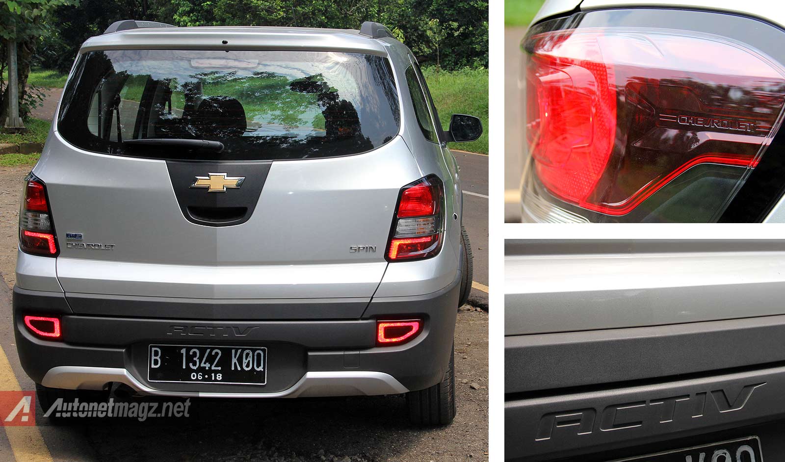 Chevrolet, Detail perubahan pada Chevrolet Spin Activ crossover style: Test Drive Review Chevrolet Spin Activ 1.5 AT by AutonetMagz [with Video]