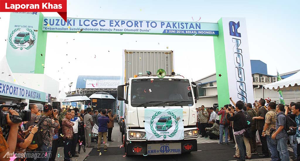 International, Ekspor Suzuki Indonesia Karimun Wagon R ke Pakistan: LCGC Suzuki Wagon R Telah di Ekspor ke Pakistan