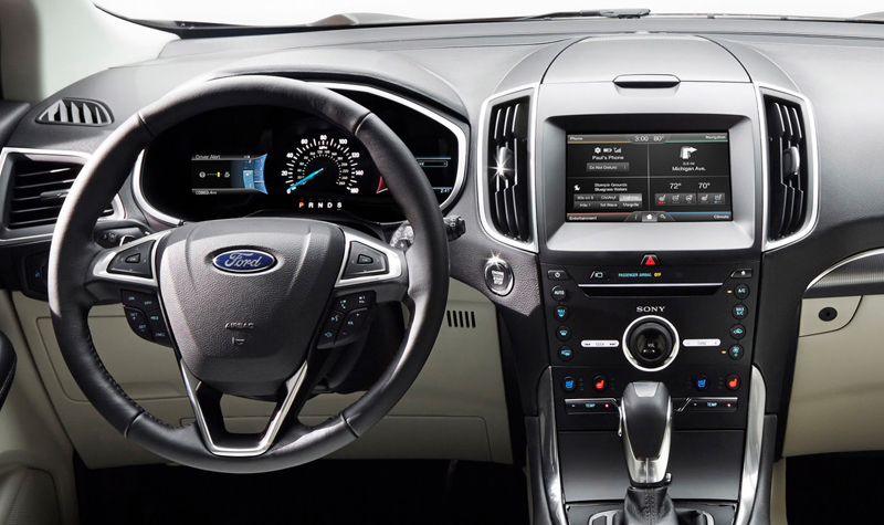 Ford, Ford Edge steering: Ford Edge 2015 Siap Menjegal Murano dan Harrier Dengan Teknologi Canggih!