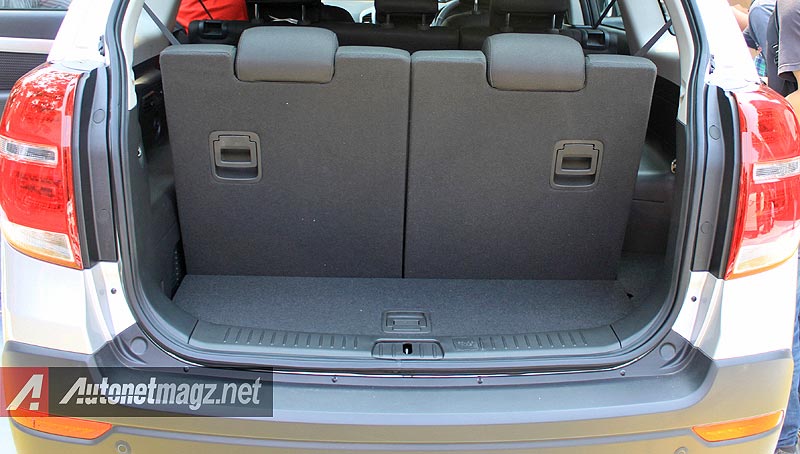 Chevrolet, bagasi Chevrolet Captiva 2014: First Impression Review Chevrolet Captiva Facelift 2014 2WD