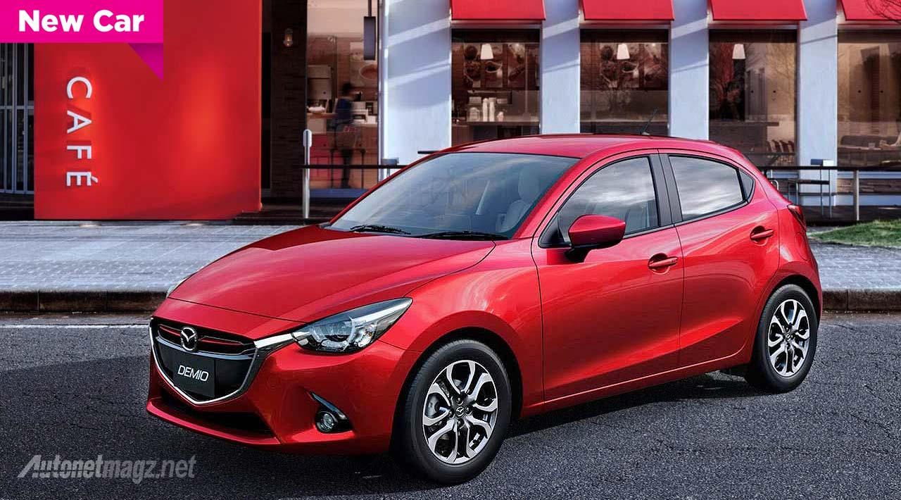 International, All New Mazda 2 2015 Indonesia: Ini Foto Lengkap Mazda 2 2015 Yang Akan Hadir di Indonesia Tahun Depan!