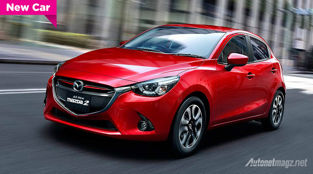 Mazda, All New Mazda 2 Demio 2015: Ini Dia Wajah Baru Mazda 2 2015