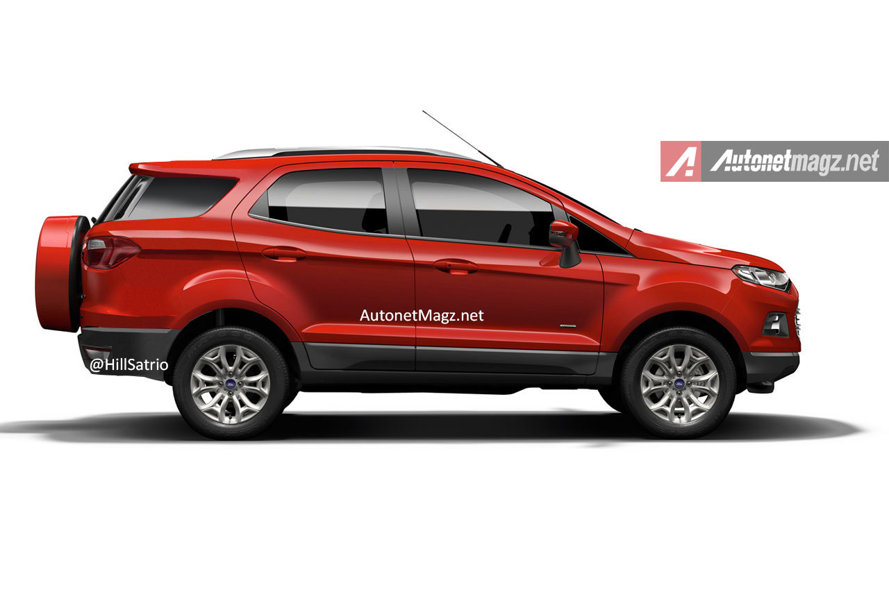 Berita, Ford-Ecosport-7-Seater-Concept-Side: Akankah Ford Menyiapkan EcoSport 7 Seater?