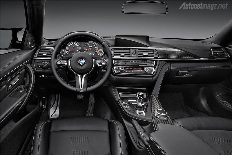BMW, Interior BMW M4 Coupe 2015: BMW M3 dan M4 Coupé Resmi Mengaspal di Indonesia
