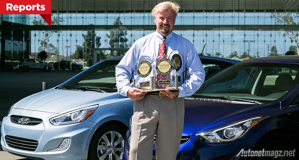 Hyundai, Kualitas mobil Hyundai mendapatkan penghargaan award JD Power: Hyundai Mendapatkan Quality Award Tertinggi Untuk Merek non Premium