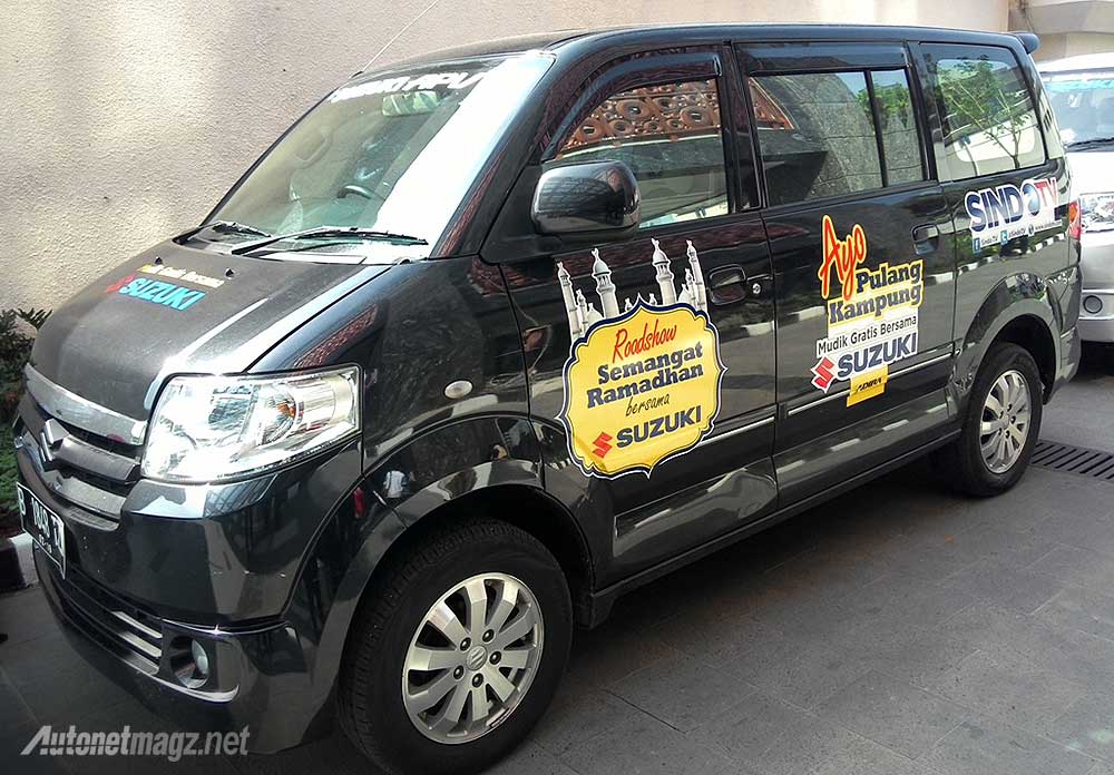 Event, Mobil Suzuki APV untuk dipakai mudik Gratis dari Suzuki Indonesia dan Sindo TV: Suzuki Berangkatkan 10 Keluarga Mudik Pakai APV Gratis!