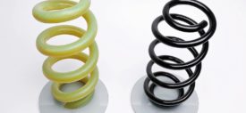 Fiber glass coil springs from Audi