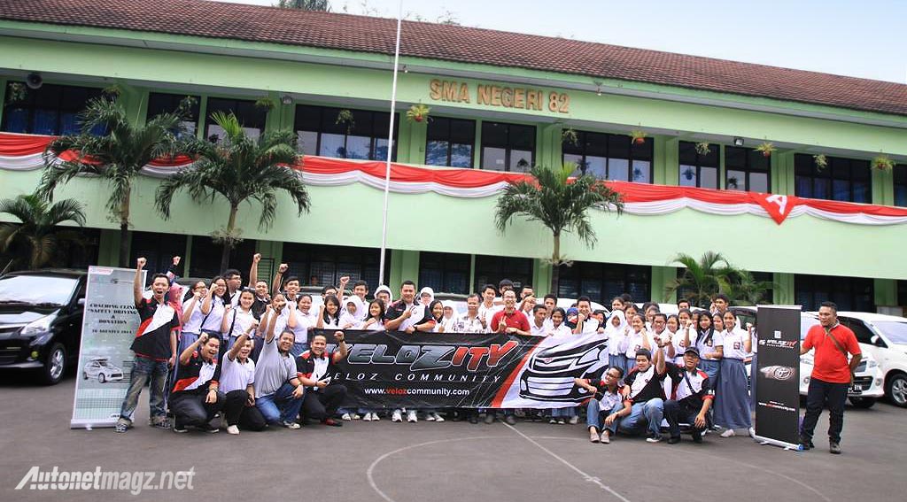 Event, Edukasi Safety Driving kepada siswa SMU di Jakarta dan Bandung: Toyota Indonesia bersama Velozity Berikan Edukasi Safety Driving kepada Siswa SMU