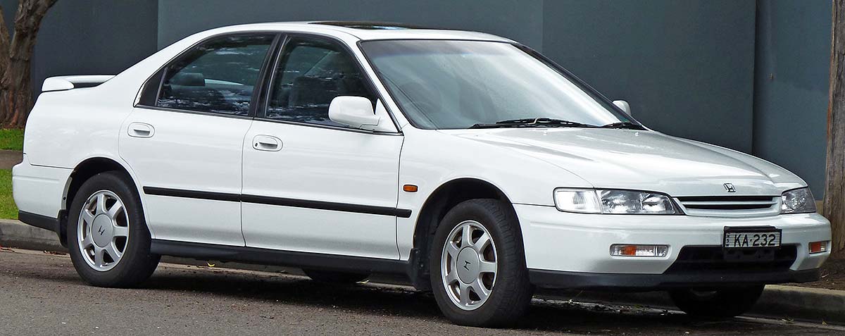 Honda, Mobil yang sering banyak dicuri di Amerika Honda Accord tahun 1996: Honda Accord Mobil Yang Paling Sering Dicuri di AS