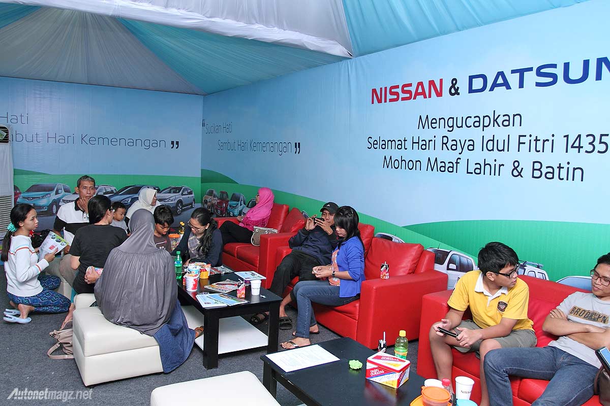 Event, Ruang tunggu nyaman di posko mudik Nissan Datsun Rest Point NDRP: Jumlah Pengunjung Posko Mudik Nissan dan Datsun Naik Dibanding Tahun Lalu