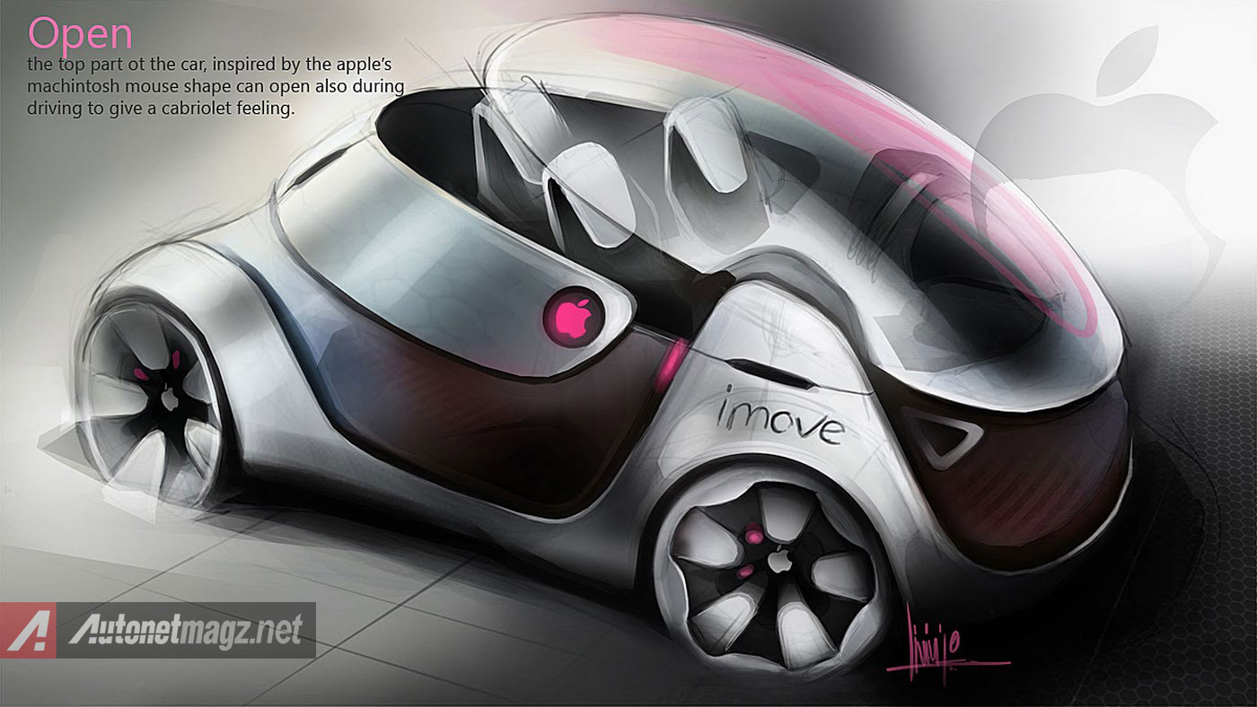Berita, Sketsa-Apple-iMove: iMove, Konsep City Car dari Apple