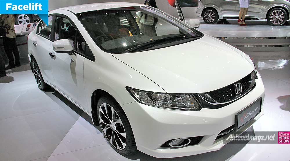 Honda, Harga All New Honda Civic Facelift 2014: Honda Civic Facelift 2014 Diluncurkan di IIMS 2014