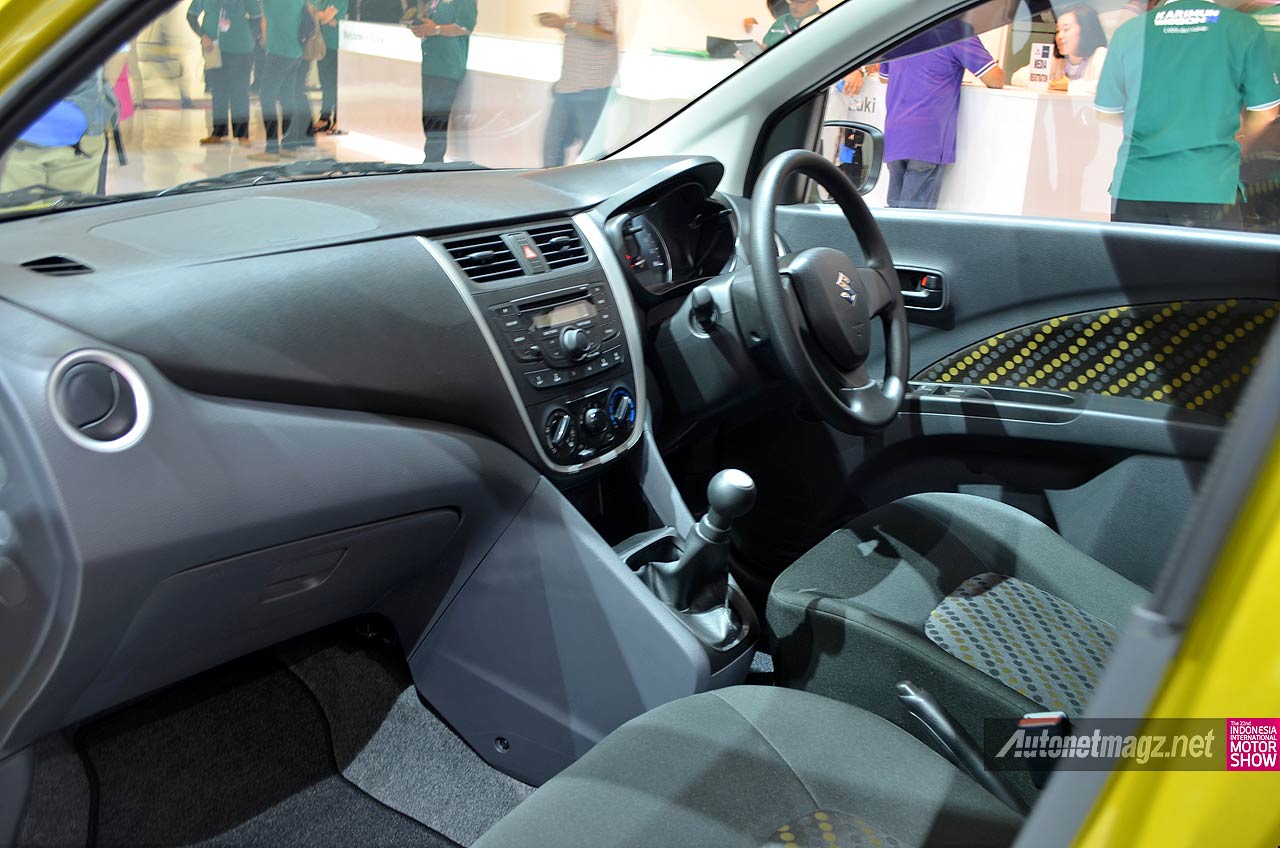IIMS 2014, Interior kabin city car Suzuki Celerio 2015 Indonesia: [Exclusive] First Impression Review Suzuki Celerio 2015 Indonesia [with Video]