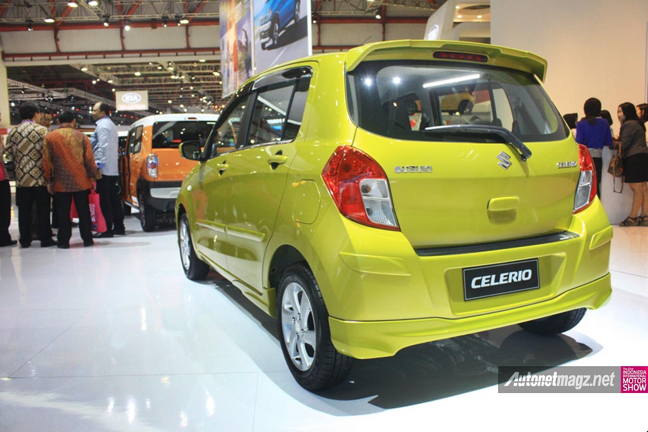 IIMS 2014, Suzuki-Celerio-IIMS-Tampak-Belakang: [Exclusive] First Impression Review Suzuki Celerio 2015 Indonesia [with Video]