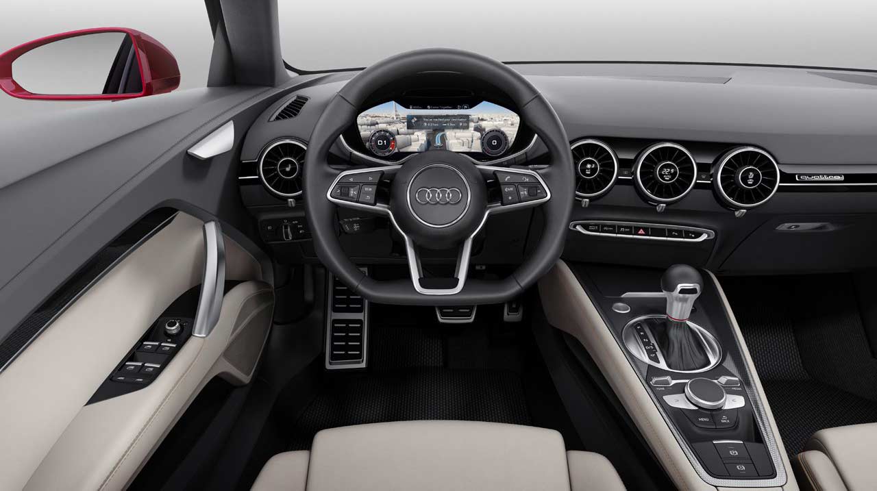 Mobil Baru, Audi TT Sportback interior pictures gallery: Audi TT Sportback Concept 5 Pintu Tinggal Selangkah Lagi!