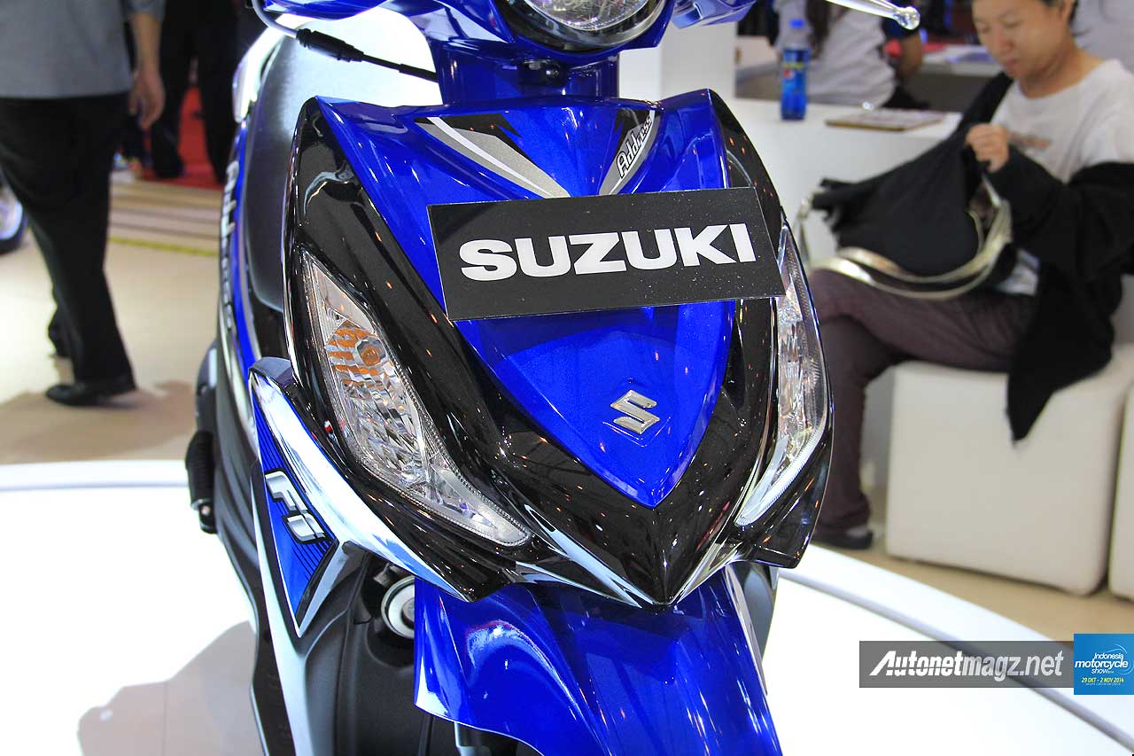 IMOS 2014, Bentuk desain motor skutik Suzuki Address 110 injeksi: First Impression Review Suzuki Address FI [Galeri Foto]