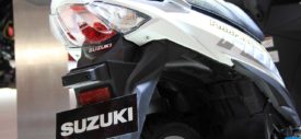 Riding position Suzuki Address posisi mengemudi skutik