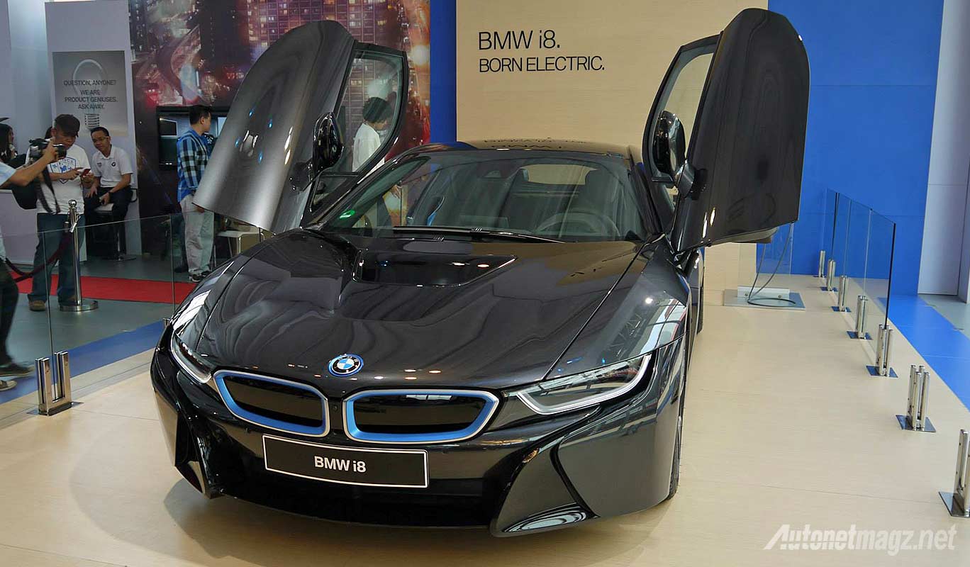 BMW, Mobil listrik BMW i8 di Indonesia IIMS 2014: Penjualan BMW di IIMS 2014 Tidak Kalah Dengan Merek Jepang!
