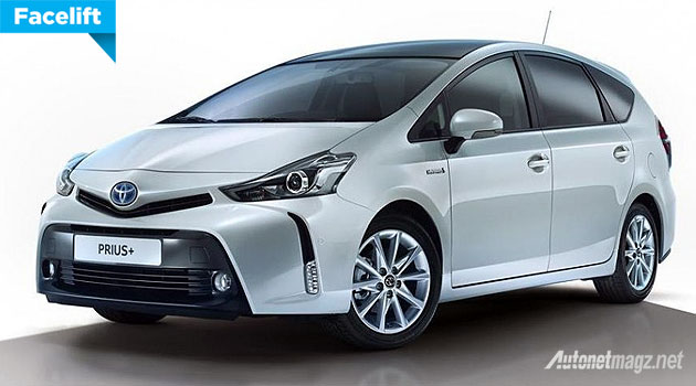 International, Toyota Prius V tahun 2015: Toyota Prius V Facelift 2015 Kini Memiliki Desain Keen Look!