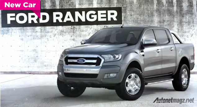 Berita, Cover-All-New-Ford-Ranger: Ford Ranger Terbaru Berwajah Sama Dengan Ford Everest Baru!