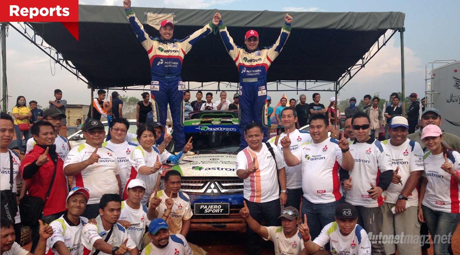 Berita, Cover-Rifat-dan-Mitsubishi-Juara-IXOR-2014: Pajero Sport Antar Rifat Sungkar Jadi Juara IXOR 2014