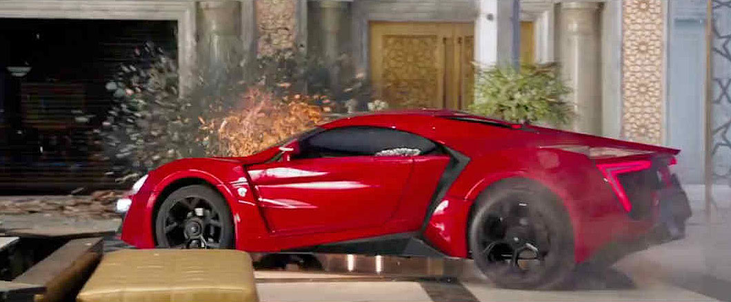 Berita, Mobil sport di film Fast Furious 7 merk Lykan Hypersport: Official Trailer Fast Furious 7 Sudah Beredar!