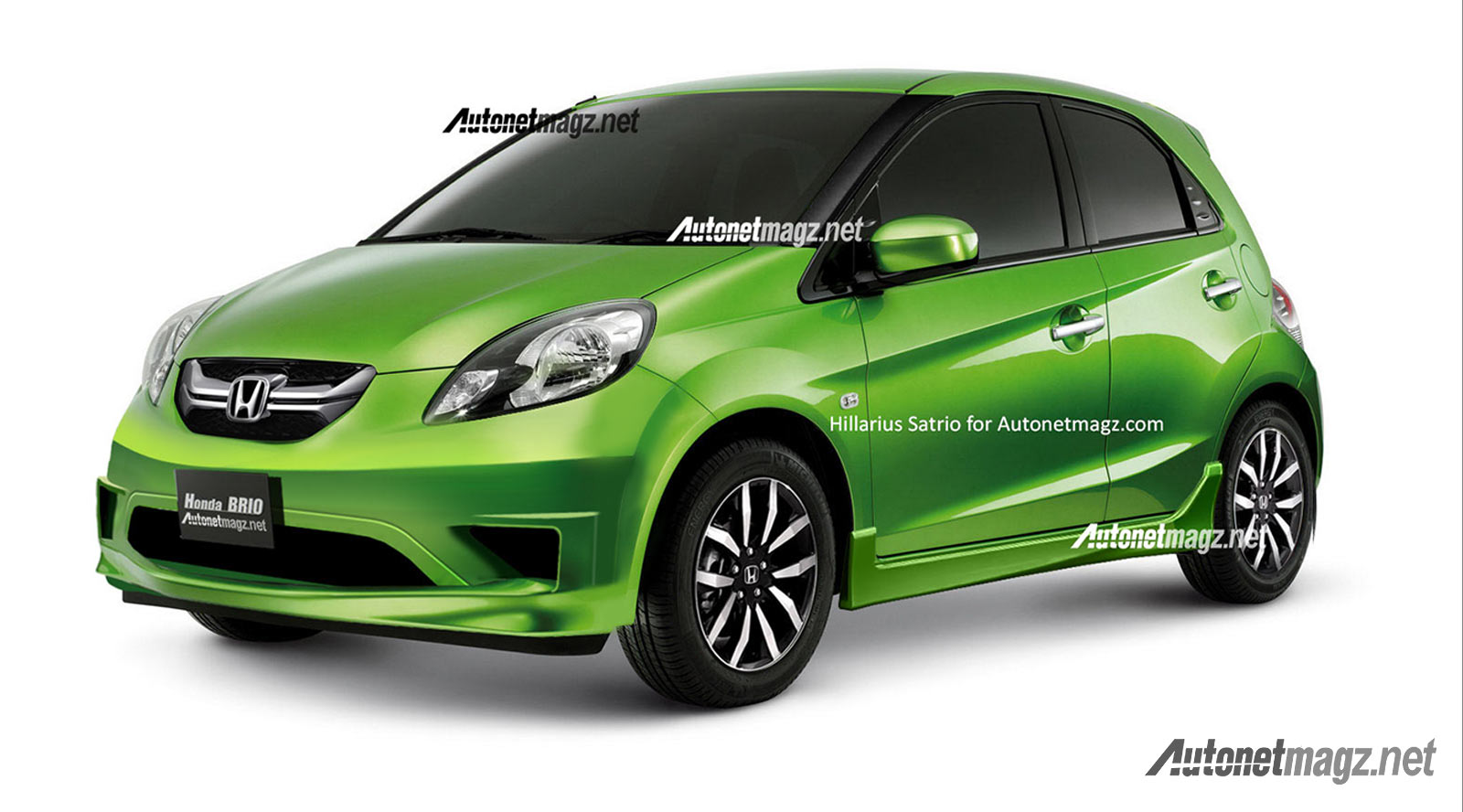 Berita, Render-Honda-Brio-Facelift-2015-by-AutonetMagz: Akankah Honda Brio Mendapat Facelift Tahun Depan?