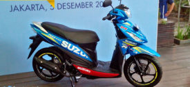 Spesifikasi Suzuki Address striping MotoGP sticker livery