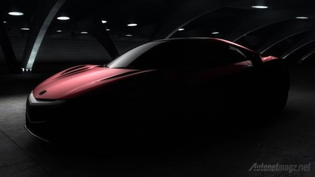 Berita, Honda-NSX-2015: Teaser Honda NSX 2015 Tersebar Sebelum Diluncurkan Bulan Depan
