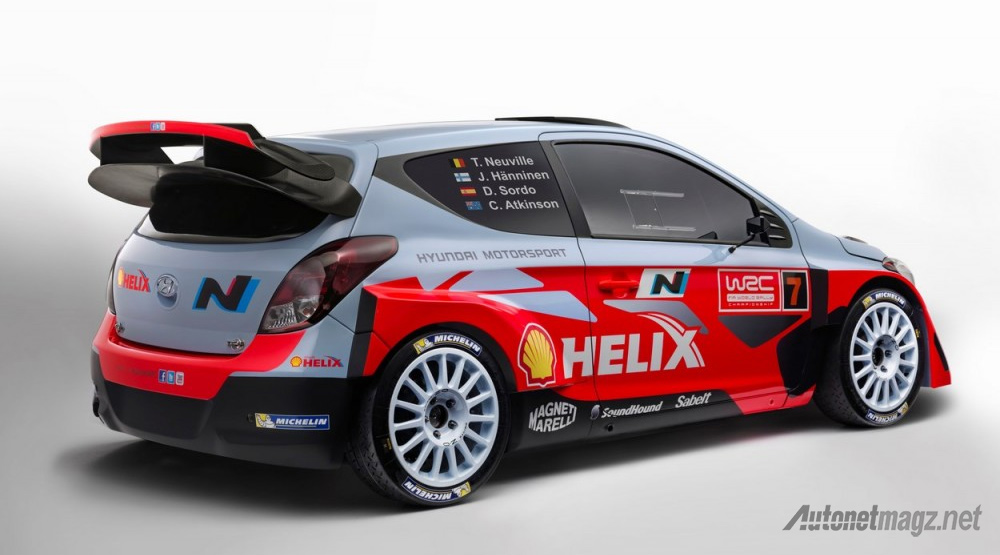 Berita, Hyundai-i20-WRC-rear-quarter: Hyundai Umumkan Versi ‘N’ Untuk Mobil Kencangnya