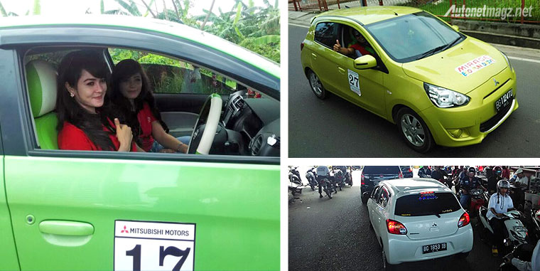 Event, Lomba adu irit BBM Mitsubishi Mirage EcoFun Drive II Palembang: Mitsubishi Berikan Promo Spesial di Eco Fun Drive II Palembang
