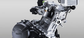 Suspensi monoshock Yamaha Exciter alias Jupiter MX baru 150cc 2015