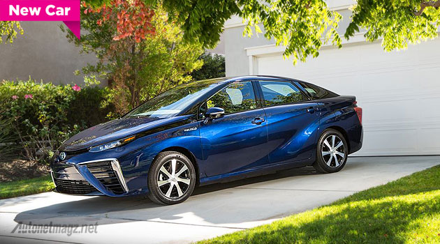 Berita, Mobil baru Toyota tahun 2015 Toyota Mirai mobil listrik: Wah, Air Dari Knalpot Toyota Mirai Lebih Sehat Daripada Susu!