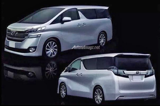 Mobil Baru, Toyota Vellfire baru 2015: Toyota Alphard 2015 Terbaru Hadir dengan Grill Super Besar