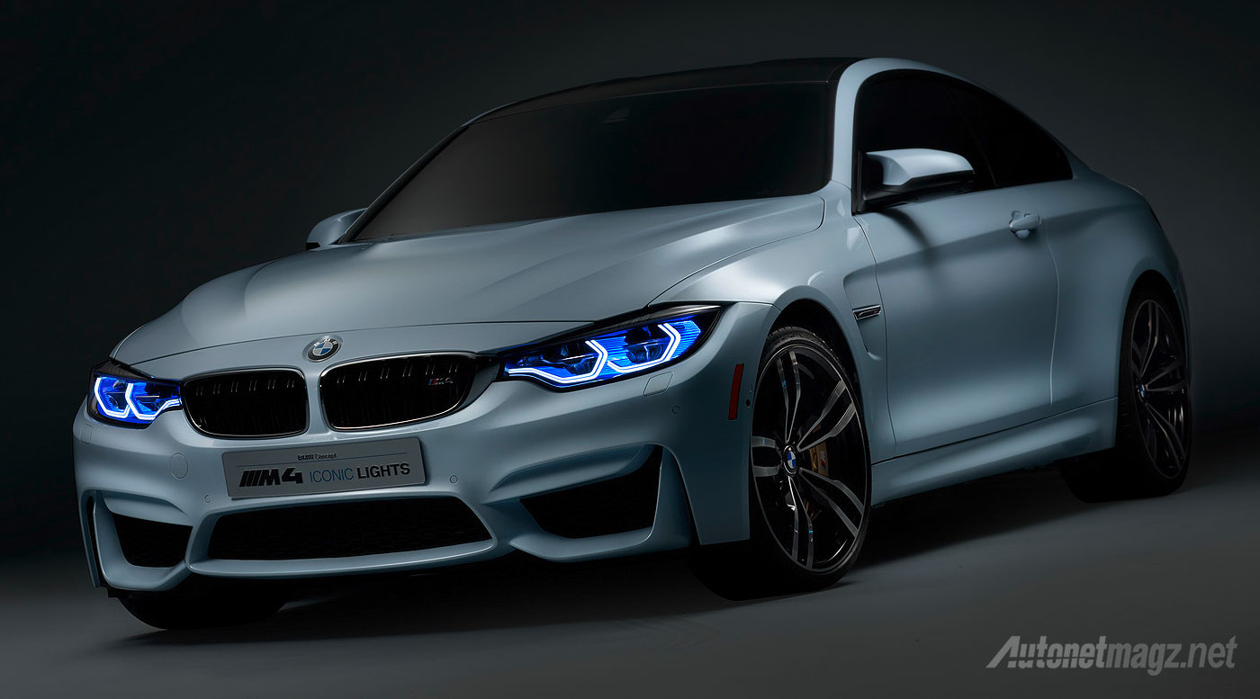 BMW, BMW M4 Concept Iconic Lights 2015 wallpaper: Teknologi Baru Lampu Laser BMW, Lebih Terang dan Lebih Jauh Jangkauannya