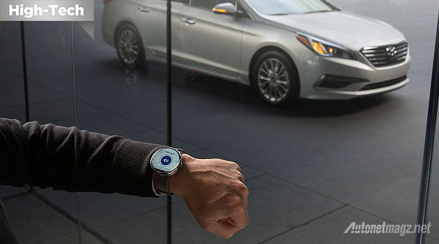 Hi-Tech, Blue Link Smartwatch Hyundai 2015: Mencari Mobil di Parkiran Pakai Aplikasi Hyundai Smartwatch