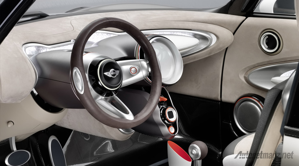 Berita, Interior-MINI-Rocketman-Concept: BMW dan Toyota Akan Garap Bersama MINI Minor Sebagai Mobil Murah