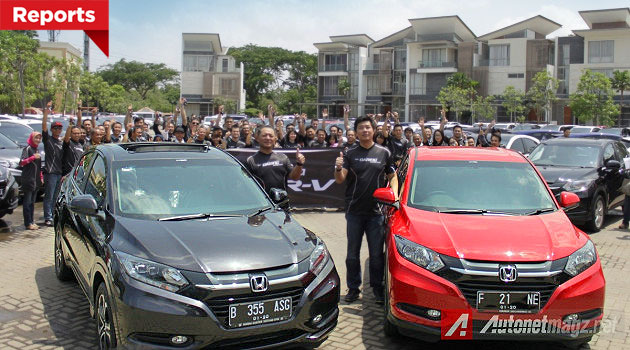Event, Klub Honda HR-V club Indonesia: 100 Unit Honda HR-V Pertama Di Indonesia Diserahkan Kepada Para Pembelinya