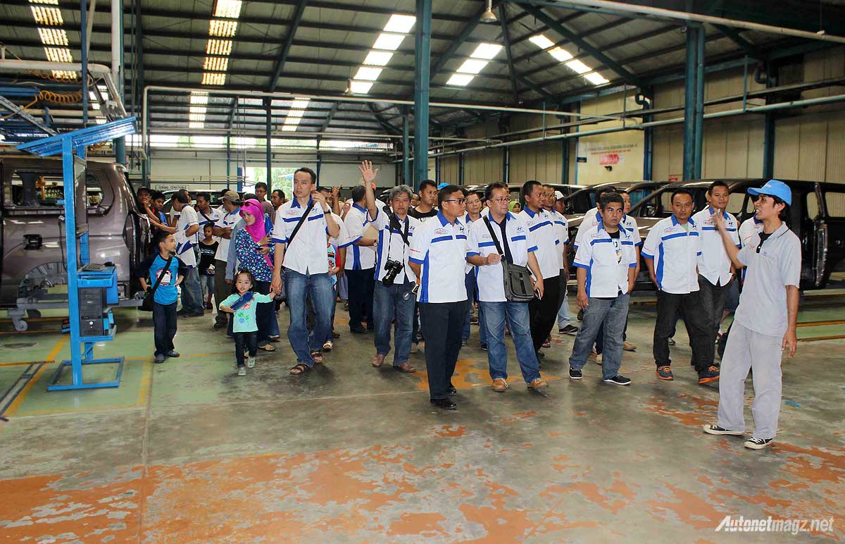 Hyundai, Klub mobil Hyundai berkunjung ke pabrik hyundai Bekasi: Hyundai Indonesia Ajak Komunitas Kunjungi Pabriknya