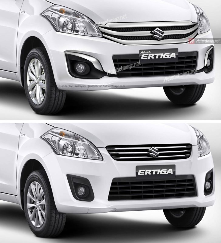 Perbedaan Ertiga Facelift Baru 2015 Dengan Ertiga Lama AutonetMagz