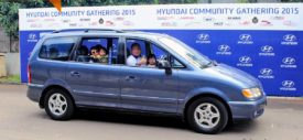 Beberapa komunitas pengguna mobil Hyundai ikut Community Gathering 2015