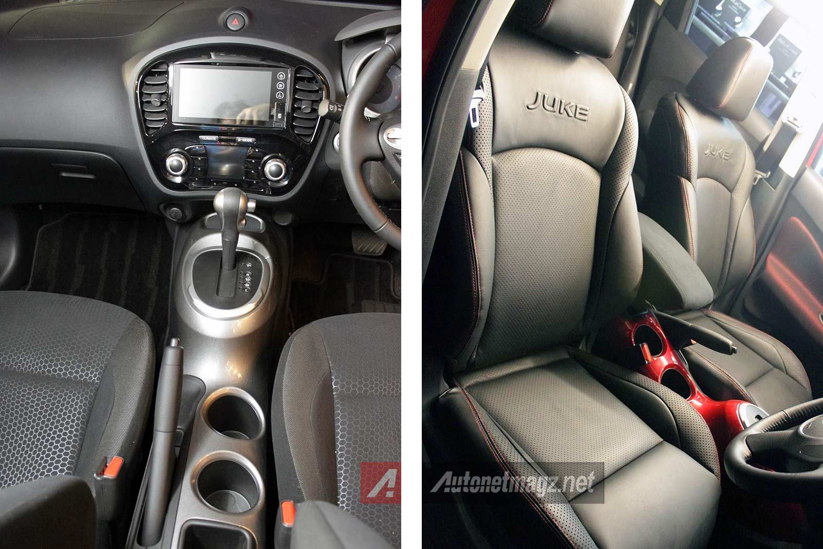 Mobil Baru, Head unit dan jok kulit Nissan Juke baru 2015 facelift: First Impression Review Nissan Juke Facelift 2015 dan Juke Revolt oleh AutonetMagz