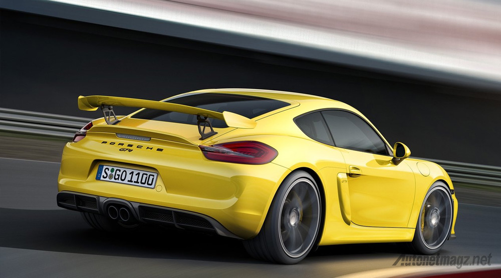 Berita, Porsche-Cayman-GT4-2015: Hore, Porsche Cayman GT4 Hanya Ada Transmisi Manual!