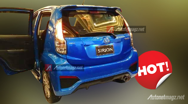 Berita, Sirion 2015 tampak belakang facelift: Ini Dia Tampak Belakang Daihatsu Sirion Facelift 2015!