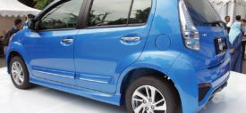 Daihatsu Sirion 2015 baru facelift warna biru
