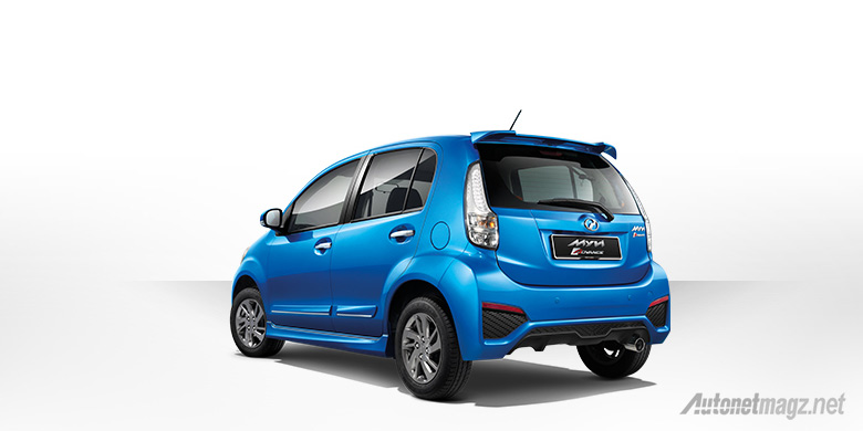 Berita, perodua-myvi-belakang: Ini Dia Tampak Belakang Daihatsu Sirion Facelift 2015!
