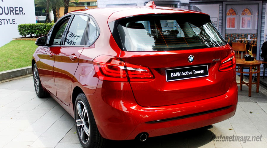 Berita, BMW-218i-Active-Tourer-Sport-Line-belakang: First Impression Review BMW 2 Series Active Tourer oleh AutonetMagz