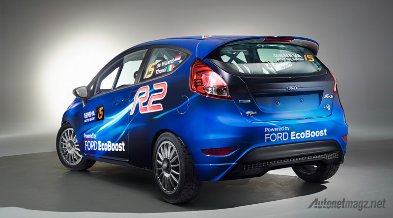 Berita, Ford-Fiesta-R2-Rally-Car: Ford Fiesta Versi Reli Pakai Mesin 1.000 cc EcoBoost Bertenaga 170 PS!